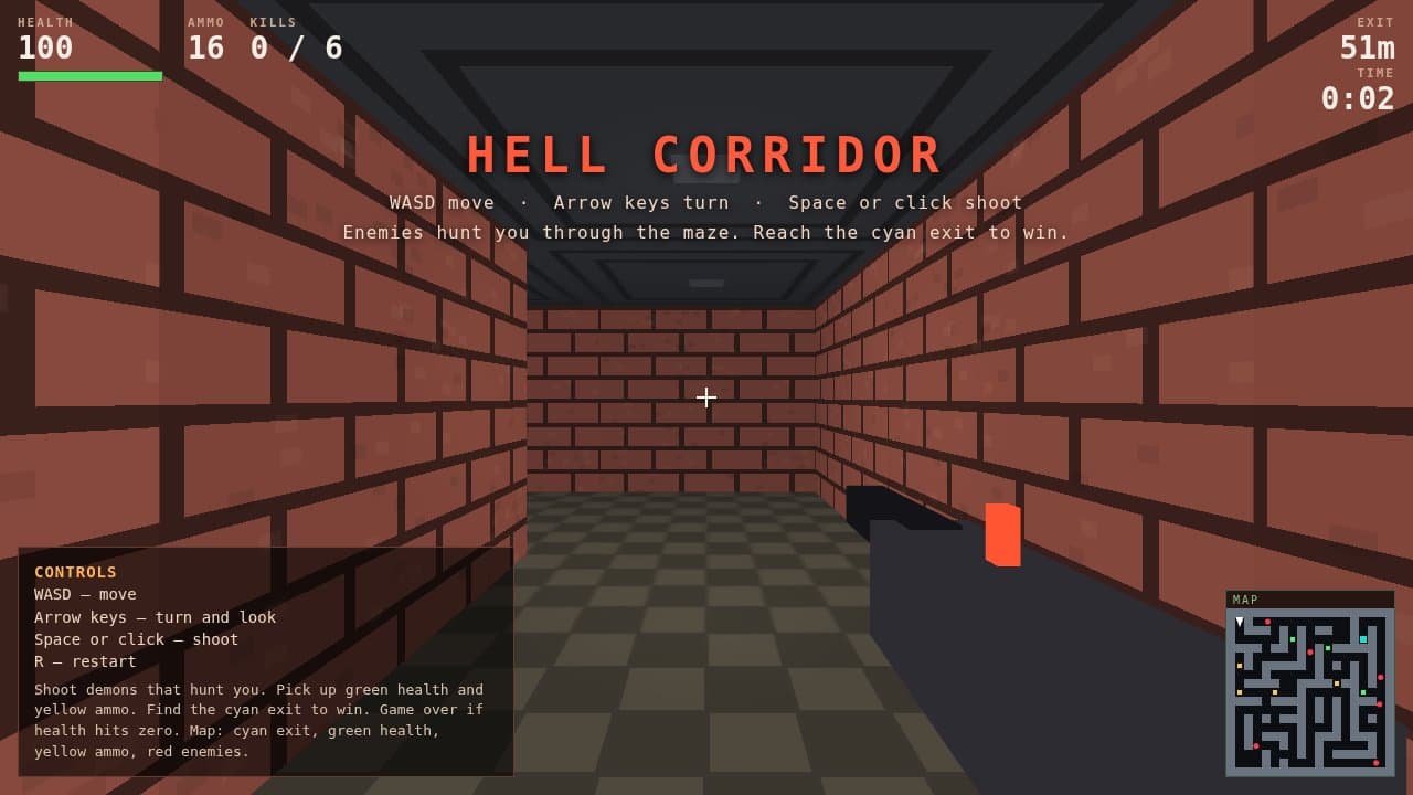 Still from the SpaceXAI: Grok 4.7 game